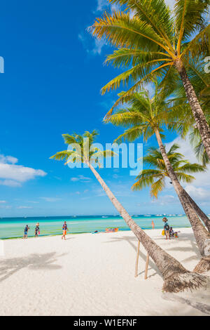 Dinwid Beach, Boracay, Western Visayas, Philippinen, Südostasien, Asien Stockfoto