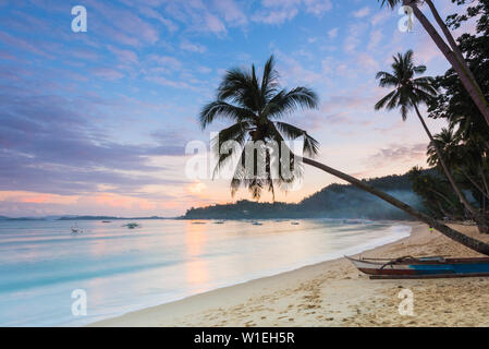 Port Barton, Palawan, Philippinen Mimaropa, Südostasien, Asien Stockfoto