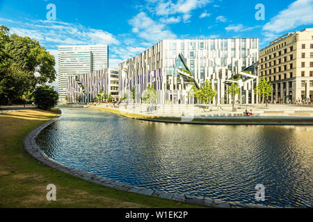 Neue Einkaufszentrum Ko-Bogen, Düsseldorf, Nordrhein-Westfalen, Deutschland, Europa Stockfoto