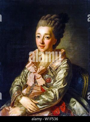 Alexander Roslin, Großherzogin Natalia Alexeievna, Tsarevna Russlands, 1755-1776, Portrait Malerei, 1776 Stockfoto