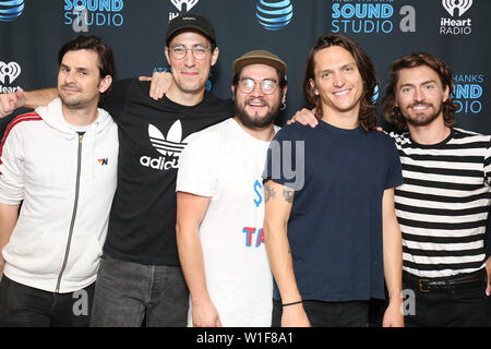 BALA CYNWYD, PA - 1. JULI: Hembree besuchen Radio 104.5 Performance Studio Bala Cynwyd, Pa 1. Juli 2019 Credit: Star Shooter / MediaPunch Stockfoto