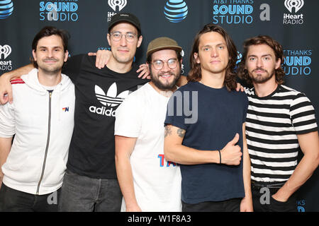 BALA CYNWYD, PA - 1. JULI: Hembree besuchen Radio 104.5 Performance Studio Bala Cynwyd, Pa 1. Juli 2019 Credit: Star Shooter / MediaPunch Stockfoto