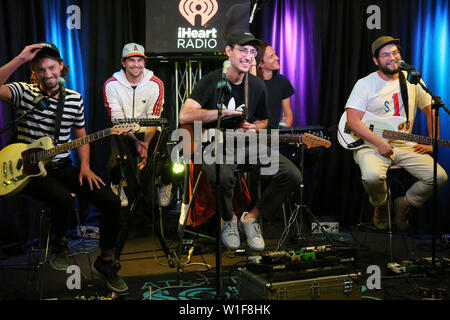 BALA CYNWYD, PA - 1. JULI: Hembree besuchen Radio 104.5 Performance Studio Bala Cynwyd, Pa 1. Juli 2019 Credit: Star Shooter / MediaPunch Stockfoto