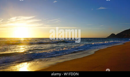 Ocean View von Half Moon Beach, Kalifornien Stockfoto