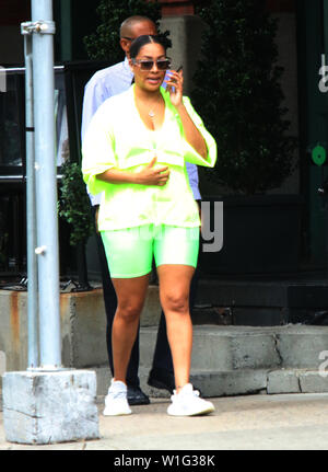 New York, NY, USA. 02 Juli, 2019. La La Anthony in New York City gesehen am Juli 02, 2019. Credit: Rw/Medien Punch/Alamy leben Nachrichten Stockfoto