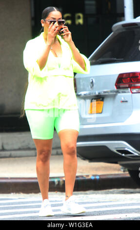 New York, NY, USA. 02 Juli, 2019. La La Anthony in New York City gesehen am Juli 02, 2019. Credit: Rw/Medien Punch/Alamy leben Nachrichten Stockfoto