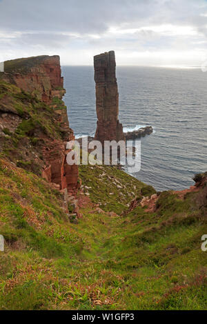 Blick auf den alten Mann von Hoy Orkney Schottland Stockfoto