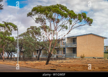 Woomera Nationale Luft- und Raketenabwehr Park, Royal Australian Air Force (RAAF) Woomera Heritage Centre, South Australia. Stockfoto