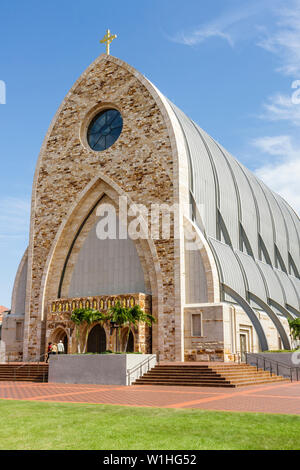 Naples, Florida, Ave Maria, geplante Gemeinde, College-Stadt, römisch-katholische Universität, Christ, Religion, Tom Monaghan, Kirche, Oratorium, Frank Lloyd Wright in Stockfoto