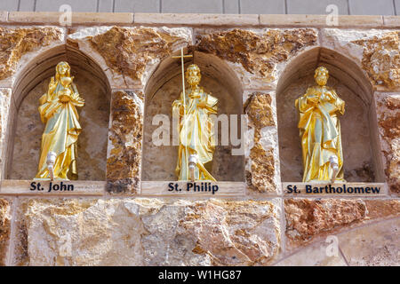 Naples, Florida, Ave Maria, geplante Gemeinde, Hochschulstadt, römisch-katholische Universität, Religion, Tom Monaghan, Gründer, Kirche, Oratorium, Frank Lloyd Wright insp Stockfoto