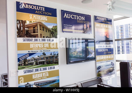 Orlando Florida, South Orange Avenue, Innenstadt, Solar Blue Building, Stirling Southeby's International Realty, Immobilien, Verkauf, verkaufen, versteigern, Investitionen, sub Stockfoto