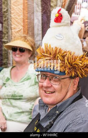 Mt. Mount Dora Florida, jährliche Handwerksmesse, Verkäufer Verkäufer Verkäufer, Stände Stand Händler Händler Markt Markt Markt, Käufer Kauf Verkauf, Haus gemacht h Stockfoto