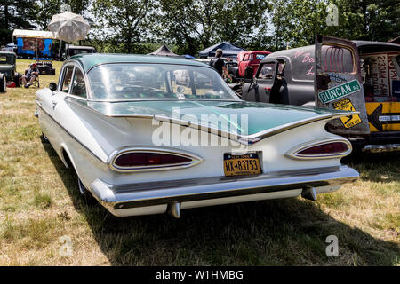 Ein 1959 Chevrolet Impala New York USA Stockfoto