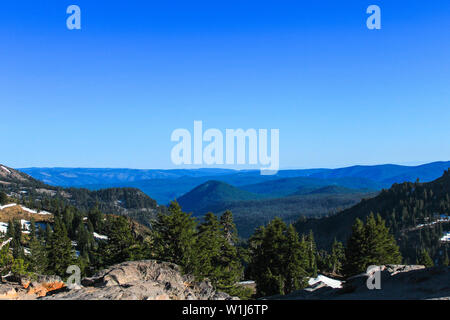 Montieren Lassen (Lassen Volcanic National Park), Kalifornien, USA Stockfoto