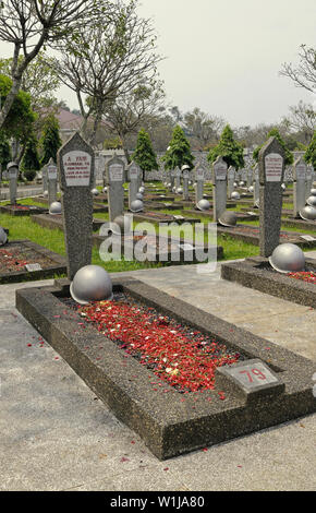 Jakarta, dki Jakarta/Indonesien - 20. April 2009: Gräber Gräber der Ermordeten generals Ahmad Yani und r soeprapto an kalibata fiedl der Ehre Stockfoto