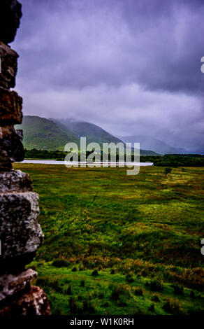 Kilchurn Castle (KC) Stockfoto