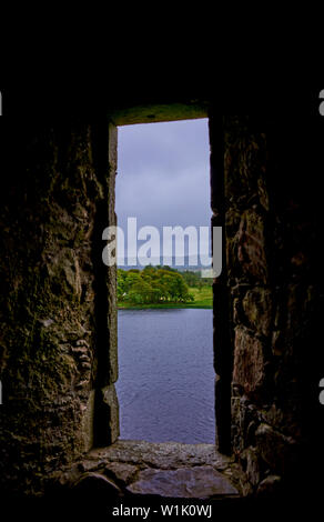 Kilchurn Castle (KC) Stockfoto