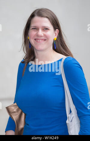 Gäste kommt bei der BBC für die Andrew Marr Show, London, UK bietet: Jo Swinson Wo: London, Vereinigtes Königreich: 02. Juni 2019 Credit: Wheatley/WANN Stockfoto