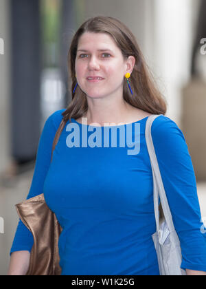 Gäste kommt bei der BBC für die Andrew Marr Show, London, UK bietet: Jo Swinson Wo: London, Vereinigtes Königreich: 02. Juni 2019 Credit: Wheatley/WANN Stockfoto