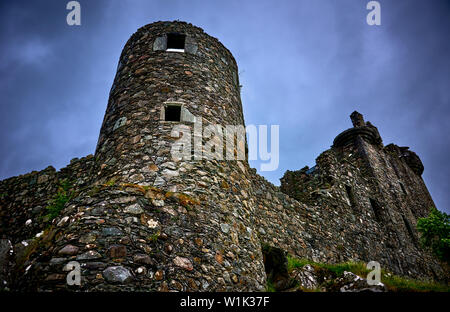 Kilchurn Castle (KC) Stockfoto