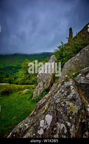 Kilchurn Castle (KC) Stockfoto