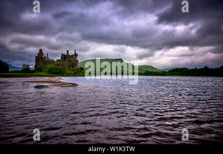 Kilchurn Castle (KC) Stockfoto