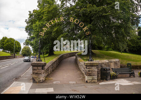 Tauschgeschäfte Bücher, Alnwick, England, Großbritannien Stockfoto