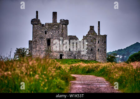 Kilchurn Castle (KC) Stockfoto