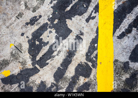 Alte Beton parken Stockfoto