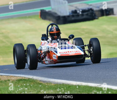 Ian Jeary, Elden Mk 8, HFF, historische Formel Ford, Legenden von Brands Hatch SuperPrix, Brands Hatch, Juni 2019, historische Formel Ford Meisterschaft, HSCC Stockfoto