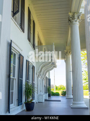 Historische Anderson-Smith Haus nun die Whitehaven Welcome Center Center Paducah Kentucky USA. Stockfoto