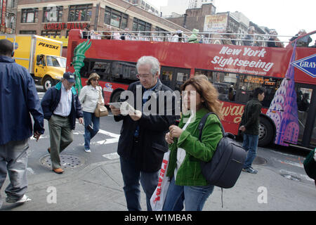 Canal Street, Trebeca, Chinatown, Manhattan, New York City, New York, Vereinigte Staaten von Amerika, Vereinigte Staaten von Amerika Stockfoto