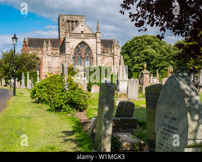 St. Mary's Parish Church, Haddington, East Lothian, Schottland, Großbritannien Stockfoto