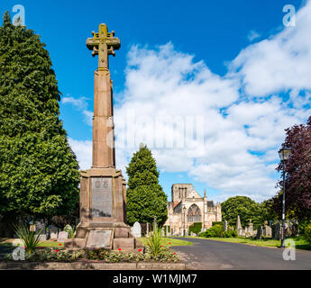 St. Mary's Parish Church, Haddington, East Lothian, Schottland, Großbritannien Stockfoto