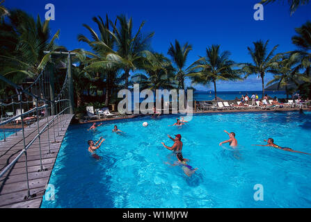 Schwimmbad, Hamilton Island Resort, Hamilton Island, Queensland, Australien Stockfoto