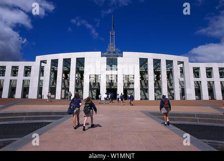 Parliament House, Canberra, Australian Capital Territory NSW, Australien Stockfoto