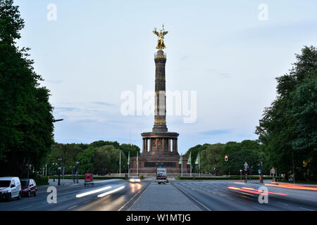 Siegessäule in Berlin, Deutschland Stockfoto