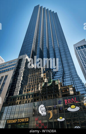 Trump Tower, Manhattan, New York City, USA, Vereinigte Staaten von Amerika Stockfoto