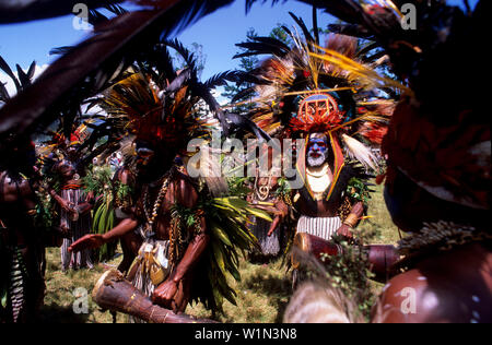 Mt Hagen - Eastern Highlands - Papua Neuguinea - melanesien - HERR Stockfoto