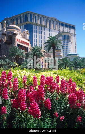 Aladdin Hotel & Casino, Las Vegas, Nevada, USA Stockfoto