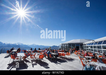Bettmerhorn, Schweizer Alpen, Schweiz Stockfoto