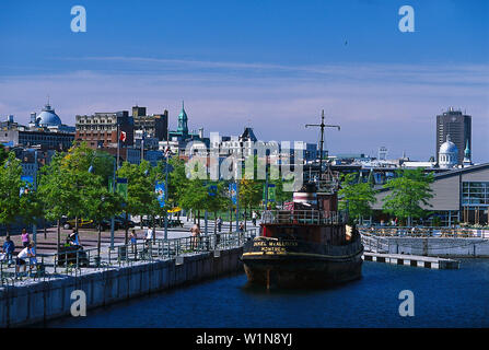 Stadtansicht, alten Hafen, Montreal SPR Quebec, Kanada Stockfoto