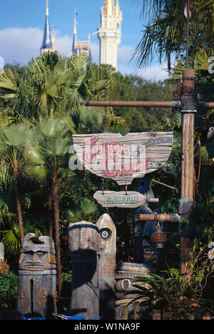 Jungle Cruise, Magic Kingdom, Disneyworld, Orlando, Florida, USA Stockfoto