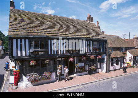 Das Star Inn, Touristenort, East Sussex, England Stockfoto