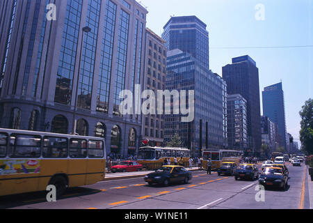 Avenida O Higgins, Santiago-Chile Stockfoto