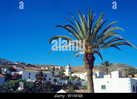 Übersicht. Betancuria Fuerteventura Island, Kanarische Inseln, Spanien. Stockfoto