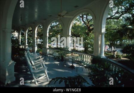 Plantagenterrasse, zwei Meeting Street, Charleston, South Carolina USA Stockfoto