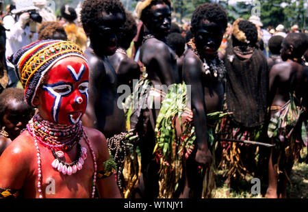 Mt Hagen - Eastern Highlands - Papua Neuguinea - Melanesien Stockfoto