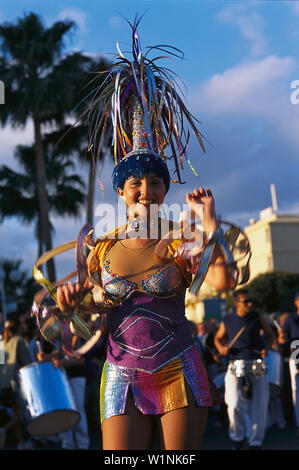 Karneval in Playa del Ingles, Gran Canaria, Kanarische Inseln, Spanien Stockfoto