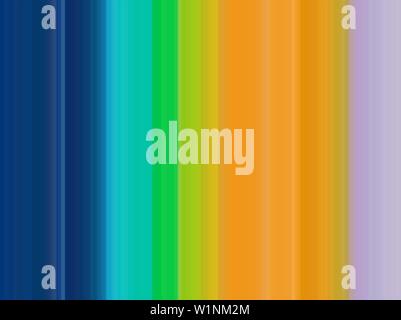 Bunt gestreiften Hintergrund mit Teal, midnight blue und golden rod Farben. Abstrakte Darstellung als Display-Hintergrund verwendet werden können, Hintergrundgrafiken, Grundschule Stockfoto